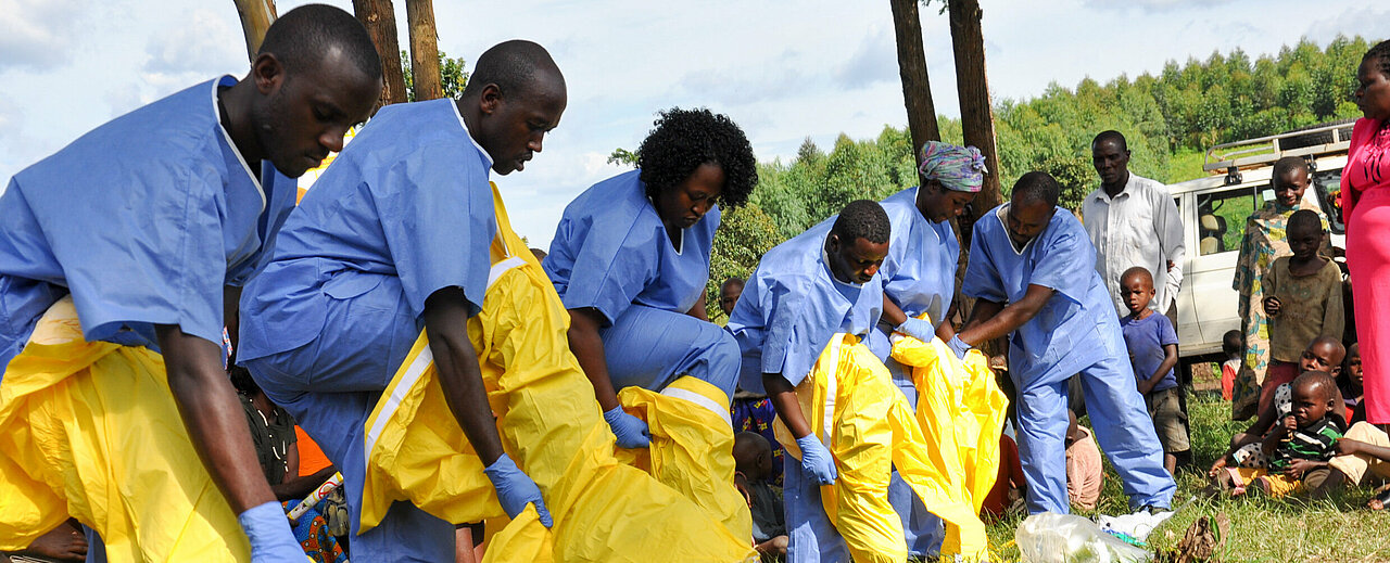 Ebola-Schulung in Uganda