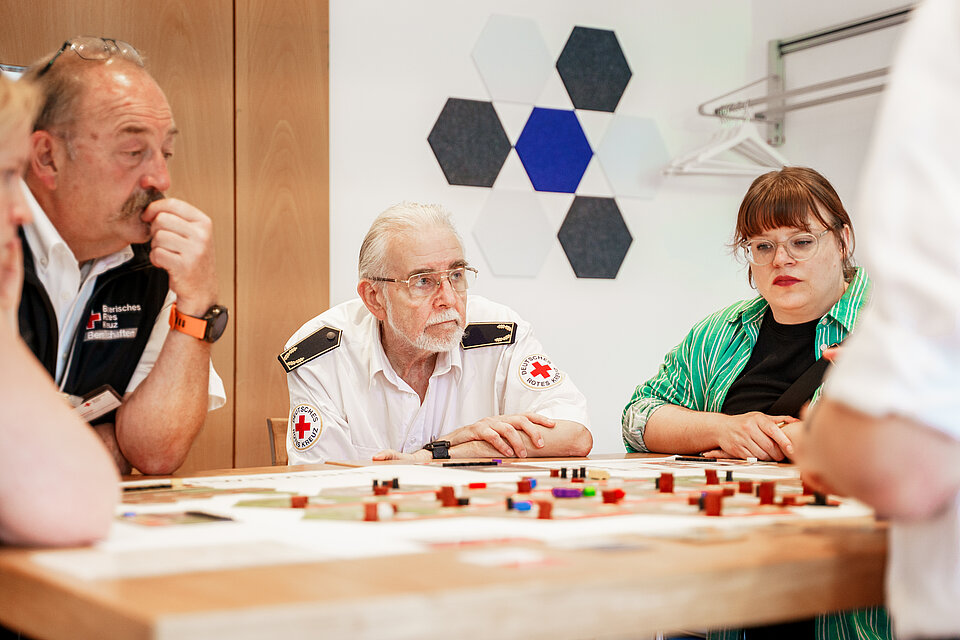 Interaktives Planspiel bei der Fachtagung.