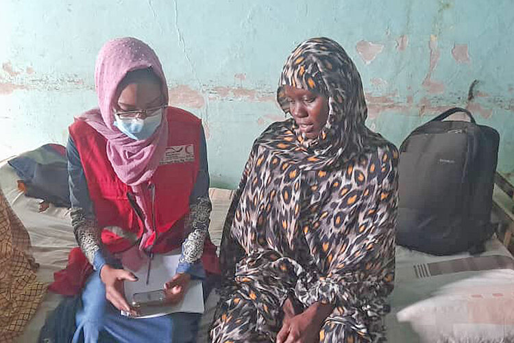 Spezielles Hilfsprogramm für Frauen im Sudan 