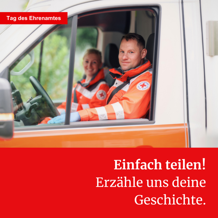 Tag des Ehrenamtes. Einfach teilen! Erzähle und deine Geschichte!