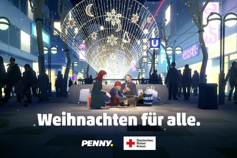 Weihnachten für alle. Pennys Cause-Related-Marketing-Weihnachtskampagne 2020 mit dem DRK