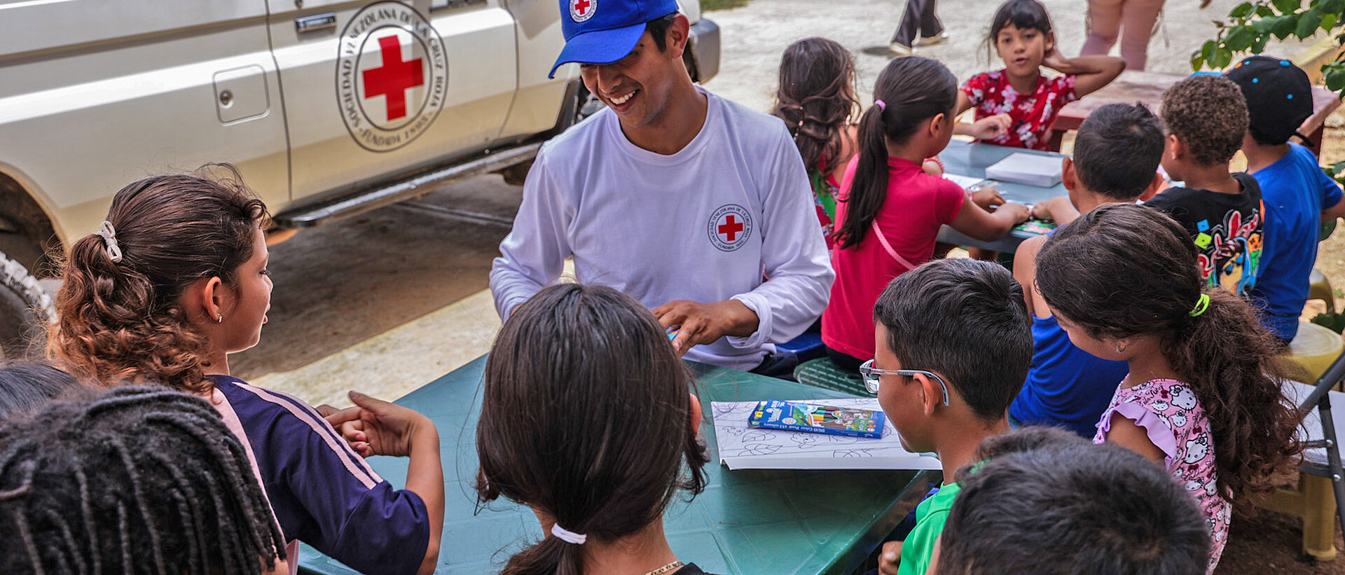 Programm für Kinder nach dem Erdbeben in Venezuela 
