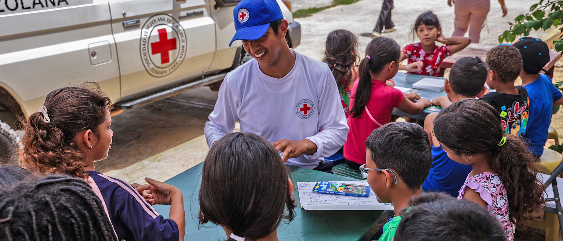 Programm für Kinder nach dem Erdbeben in Venezuela 