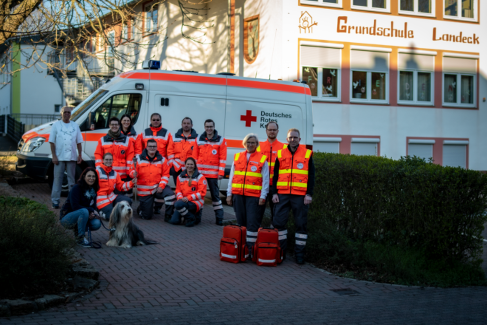 DRK-Fackel in Bad Hersfeld