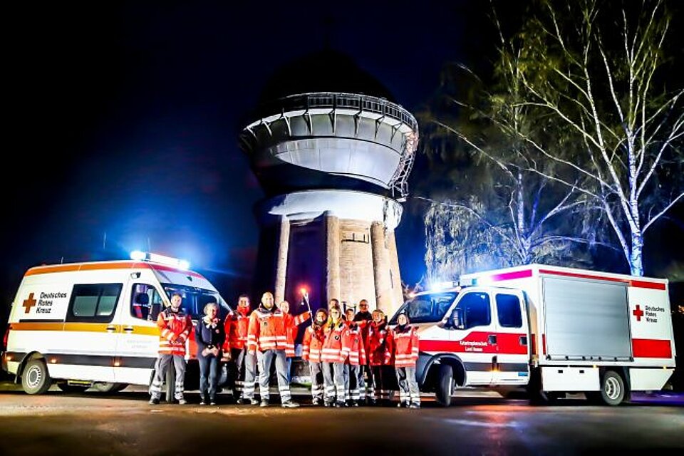 DRK-Fackel beim KV RotenburgFulda