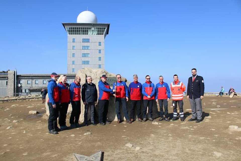 DRK-Fackel auf dem Brocken, Sachsen-Anhalt