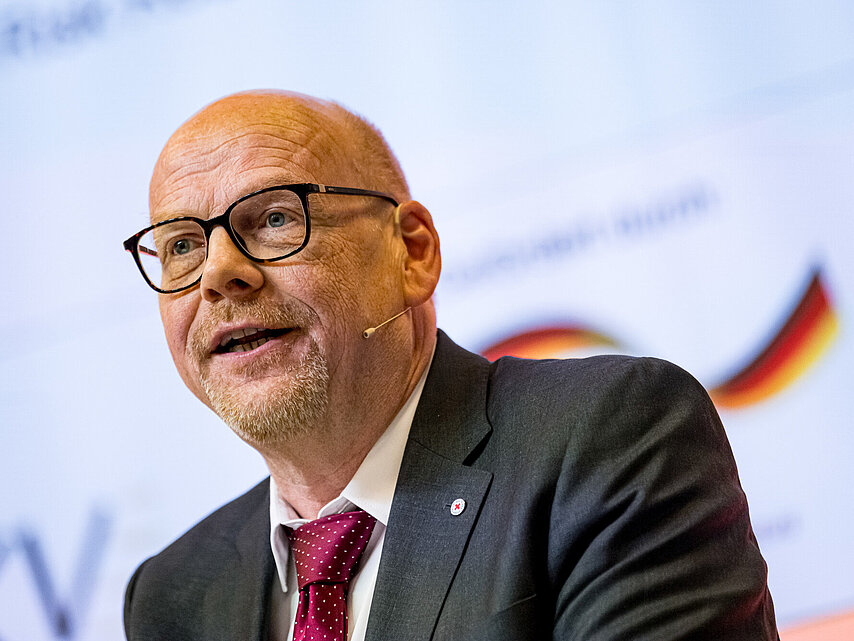 Christof Johnen, Bereichsleiter Internationale Zusammenarbeit des DRK