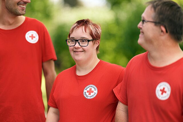 Gruppenbild der Mitarbeiter und Mitarbeiterin