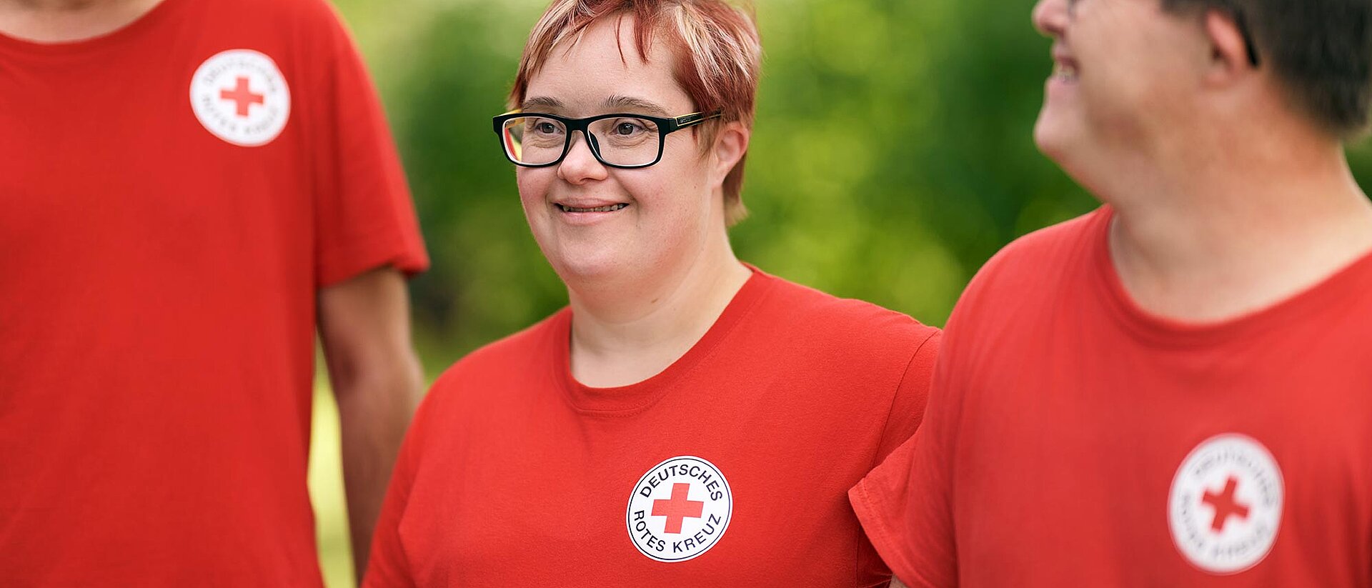 Gruppenbild der Mitarbeiter und Mitarbeiterin