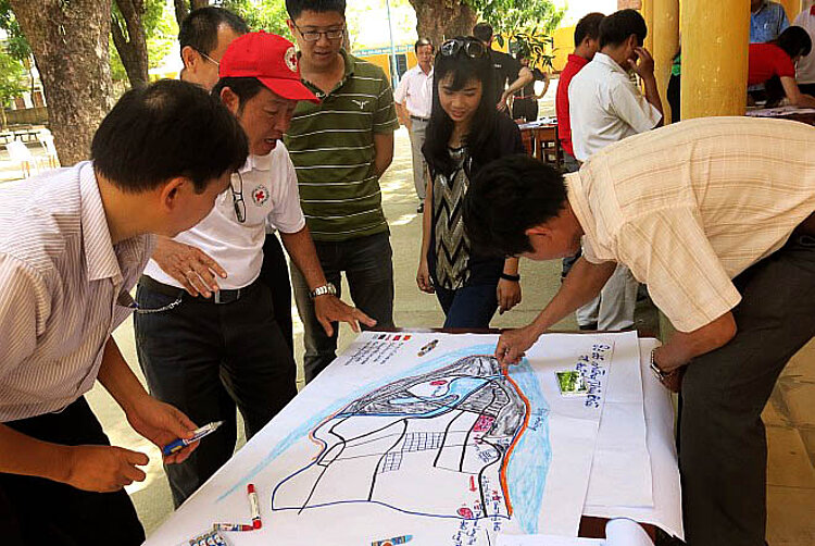 Hilfsprojekte in Vietnam zur Verbesserung der Katastrophenvorsorge