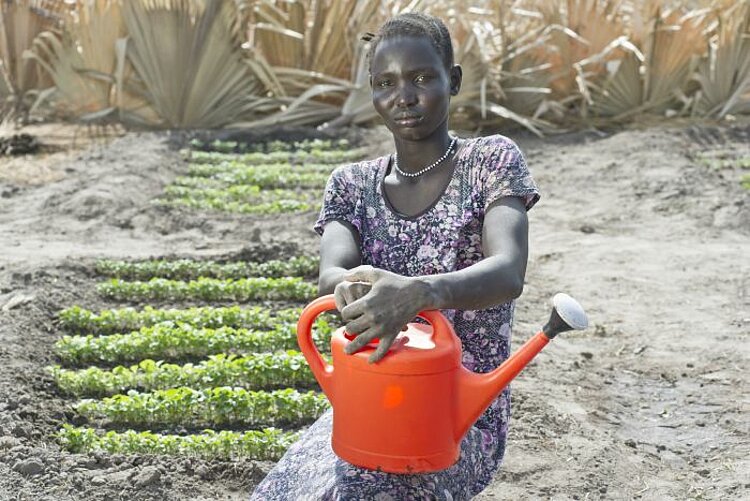 Südsudan: Hilfe bei der Ernährungssicherung