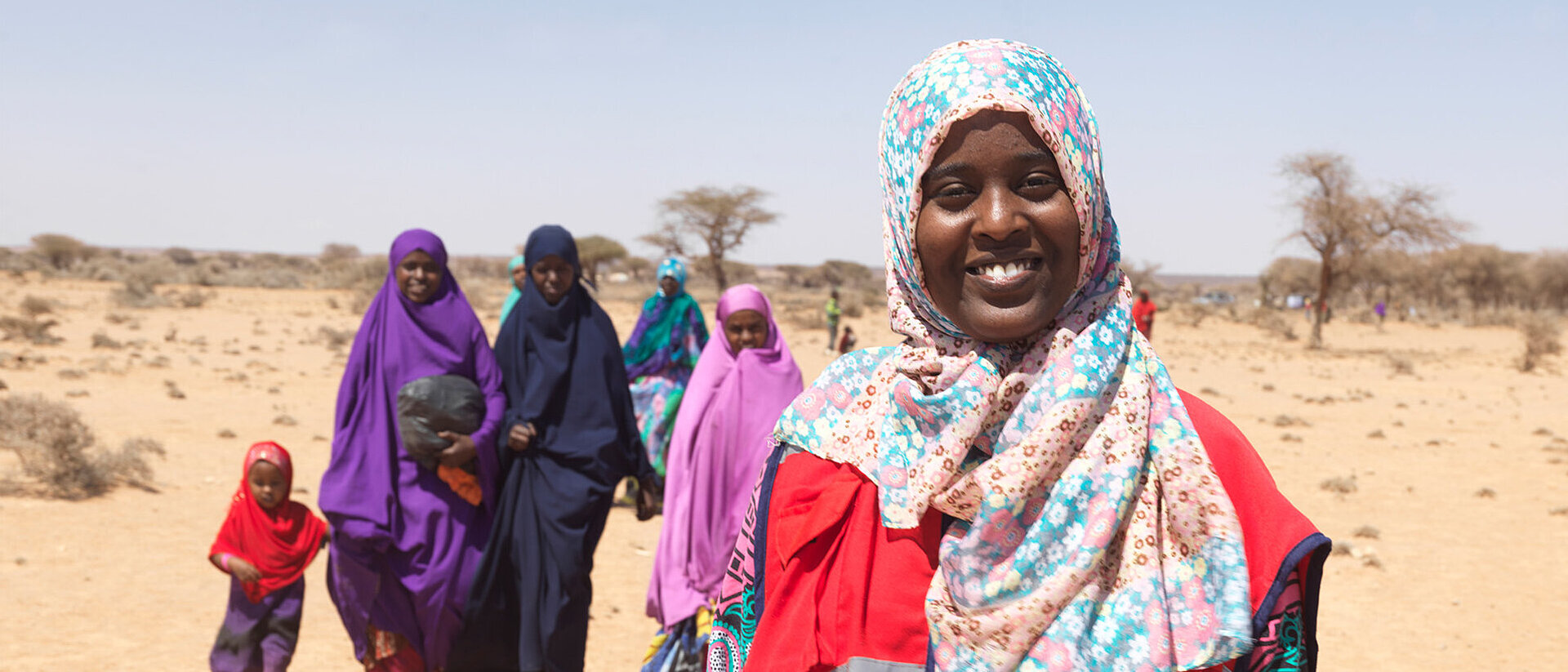 Frauen auf dem Land in Somalia