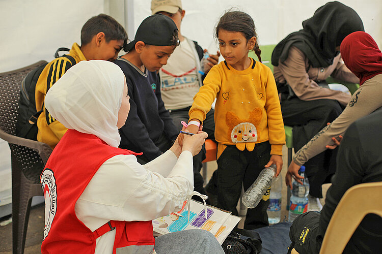 Support for refugees