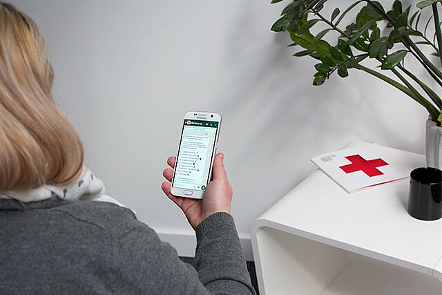 Mit dem Whatsapp-Bot des DRK aktuelle News zu Corona erhalten