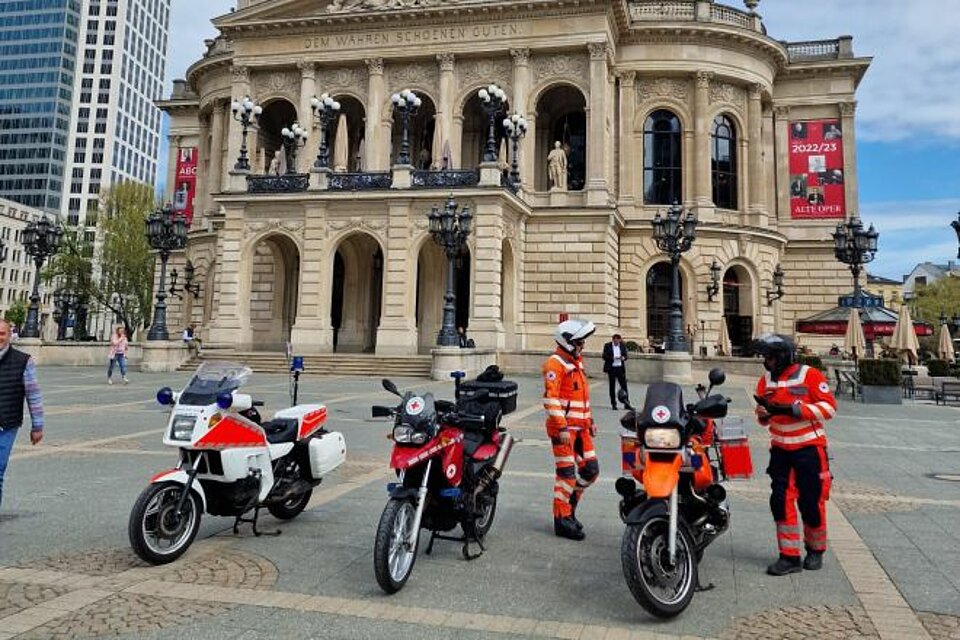 DRK-Fackel beim KV Frankfurt am Main