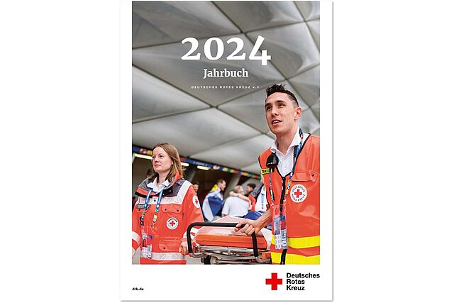 Titel des DRK-Jahrbuchs 2024