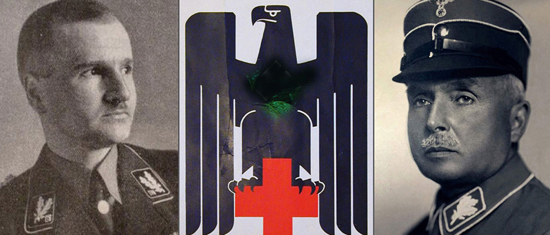 Filmplakat mit Portraits und Reichsadler