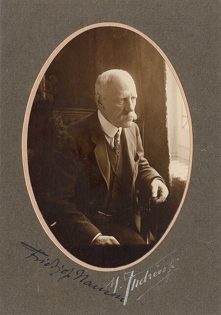 Ein Porträt Fridtjof Nansens (IKRK) 