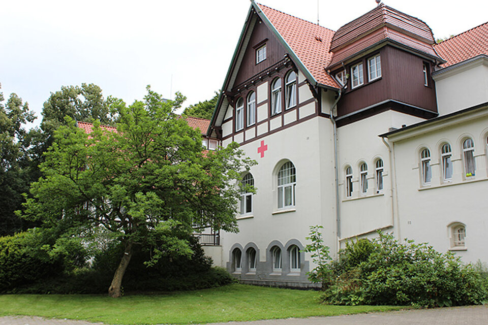 Fassade des DRK-Heimes in Bad Bevensen