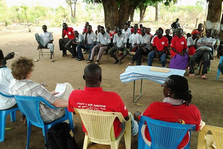 Südsudan: Spenden helfen, um Hygieneschulungen durchzuführen