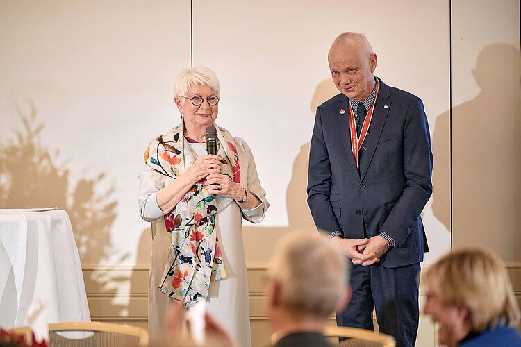 74. DRK-Bundesversammlung Gerda Hasselfeldt und Dr. Volkmar Schön