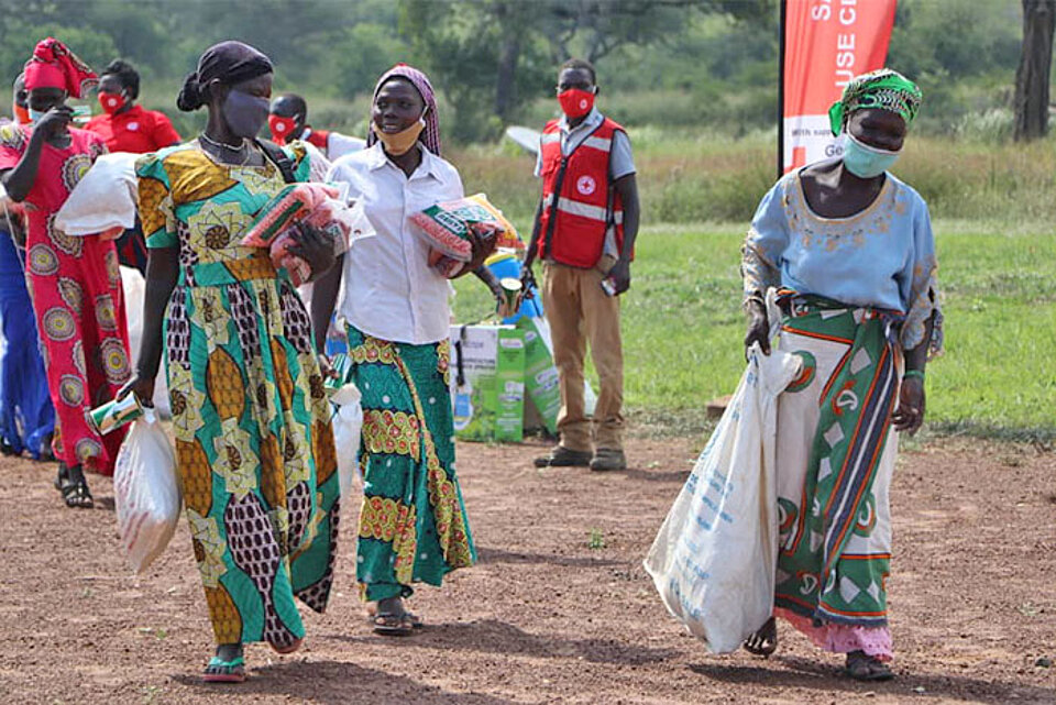 DRK-Ernährungsprojekt in Uganda 