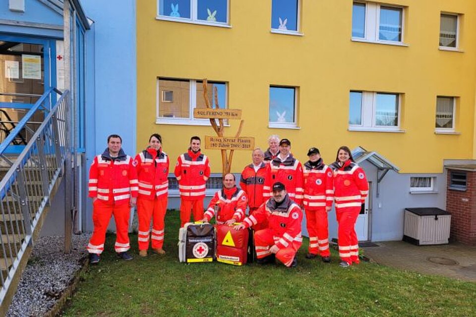 DRK-Fackel beim KV Plauen