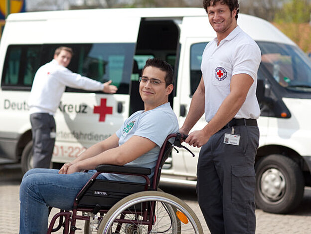 DRK, Behinderte, Essen, Fahrdienst, Fahrdienst Behinderter