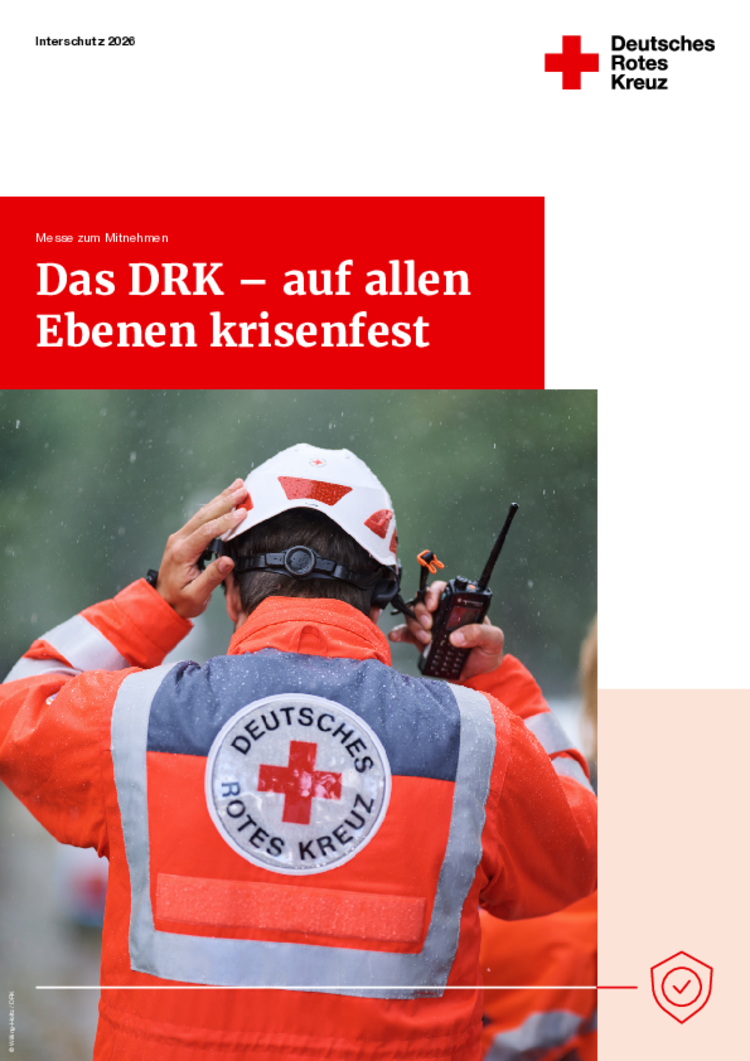 DRK-Broschüre Interschutz 2026