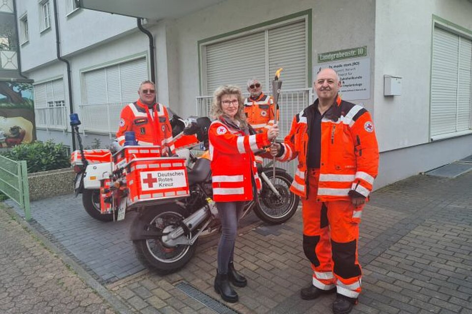 DRK-Fackel beim KV Frankfurt am Main