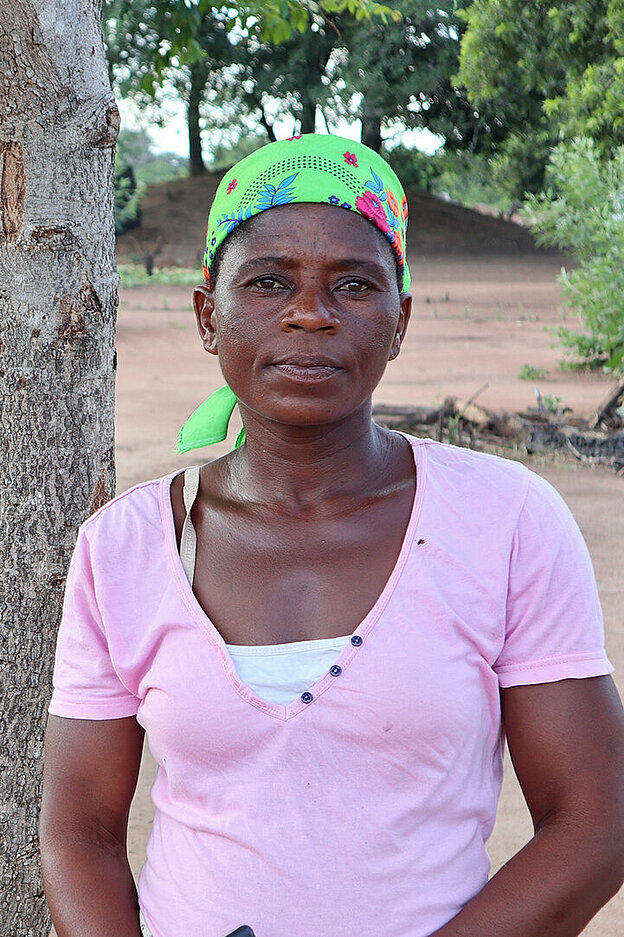 Frau in Mosambik 