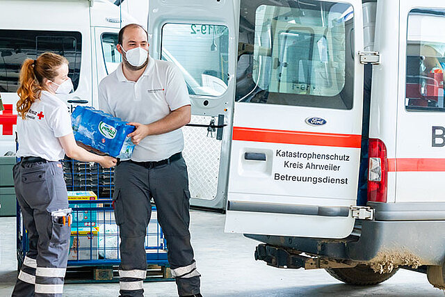 Hochwasser-Hilfe in Deutschland