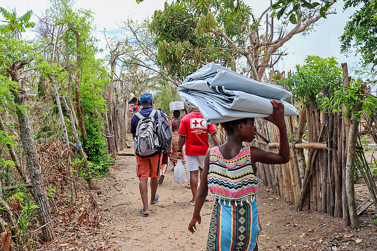 Rotes Kreuz unterstützt den Katastrophenschutz in Madagaskar 