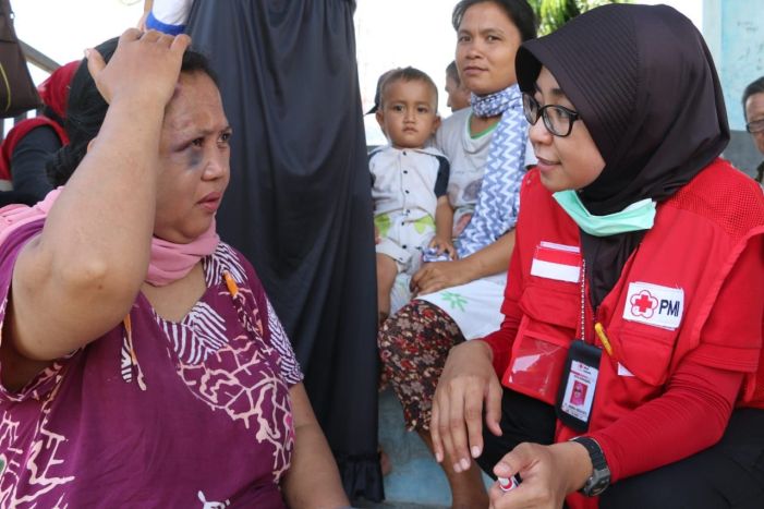 Erste Hilfe für Katastrophen-Opfer auf Sulawesi