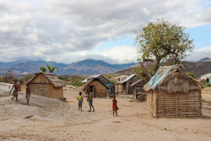 Von der Dürre betroffen in Madagaskar