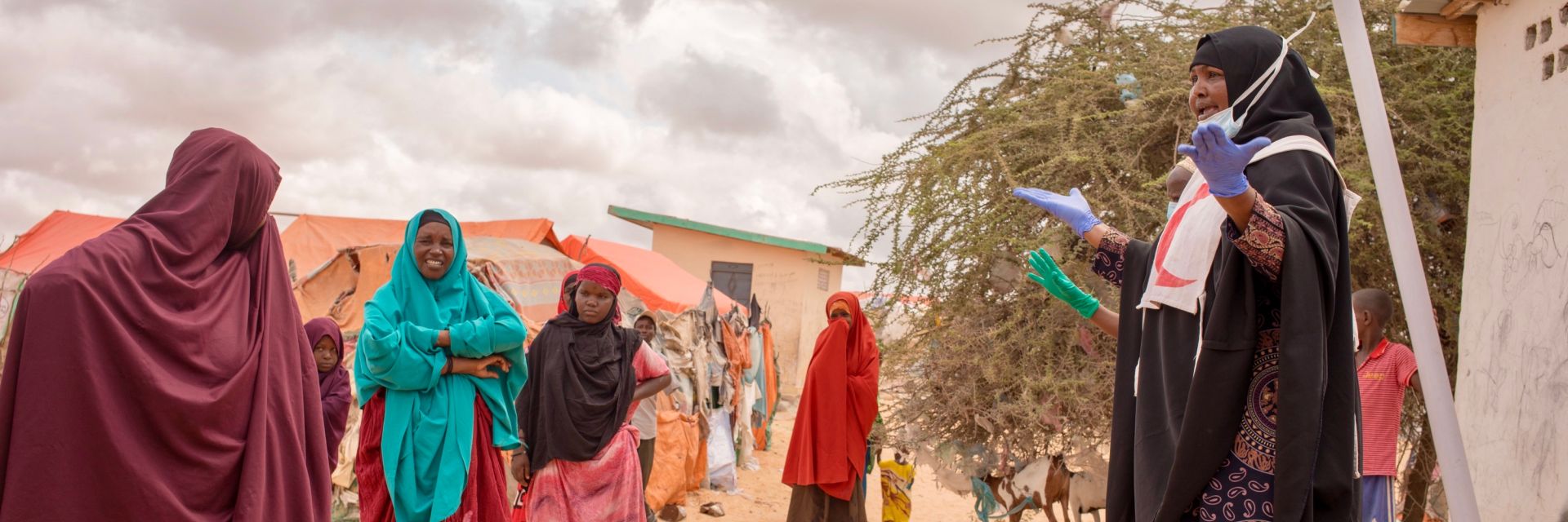 Roter Halbmond klärt in Somalia zu Corona auf