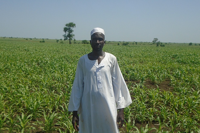 Bauer im Ost-Sudan