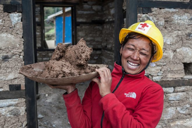 Wiederaufbau in Nepal