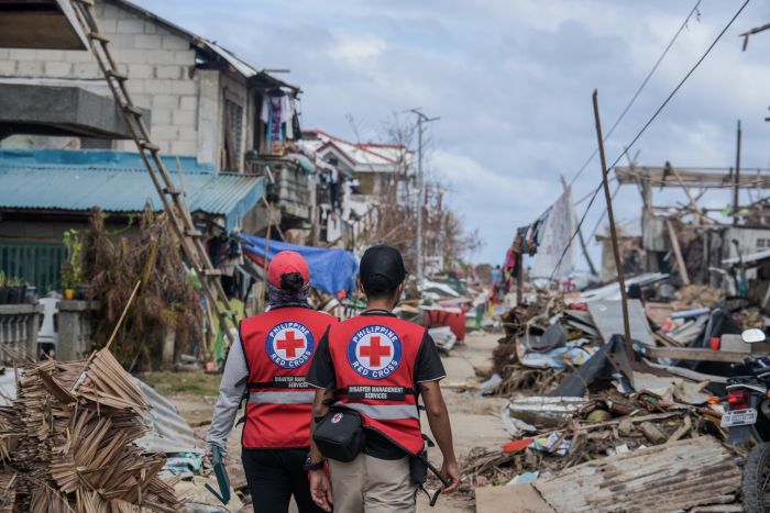 Nach Taifun Rai: DRK unterstützt Hilfseinsatz  auf den Philippinen