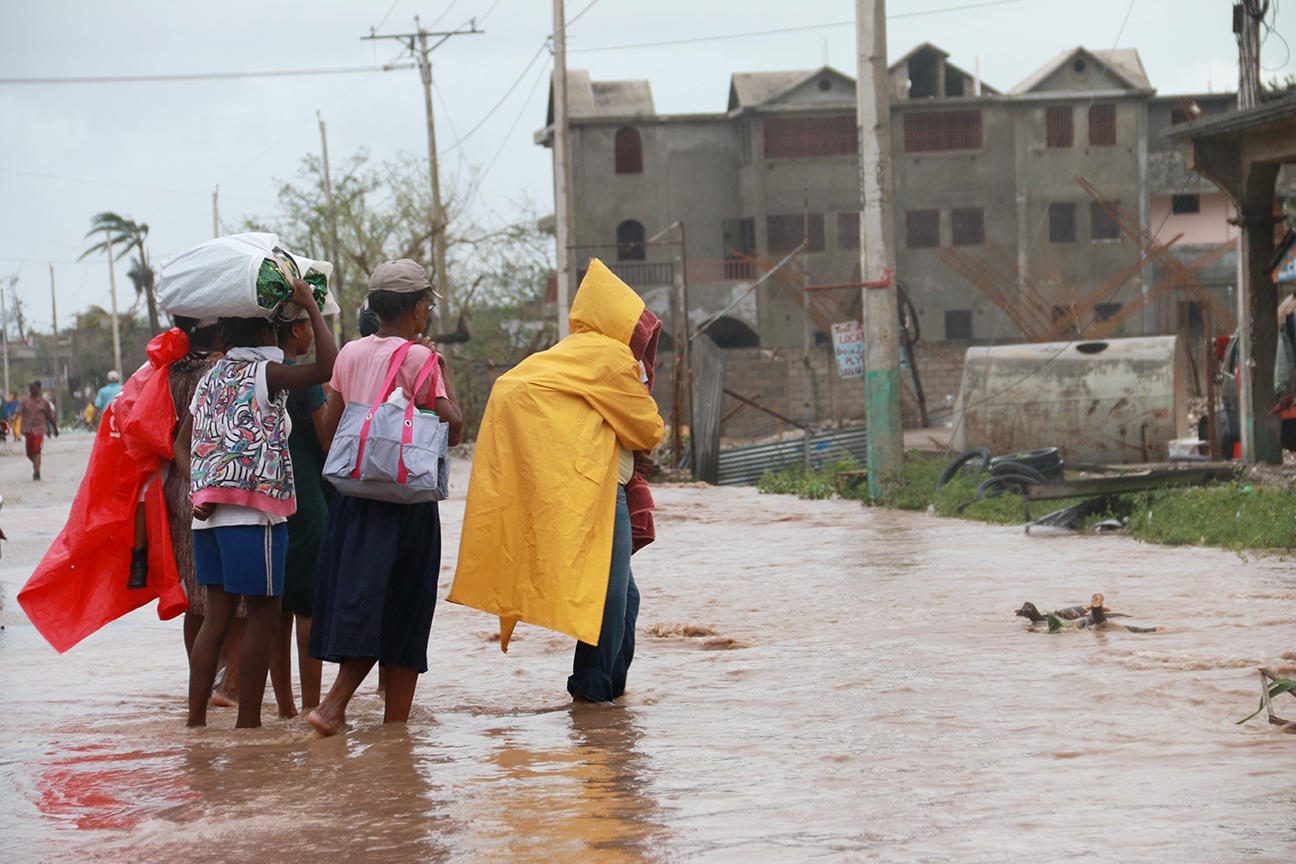 Schwere Überschwemmung in Haiti