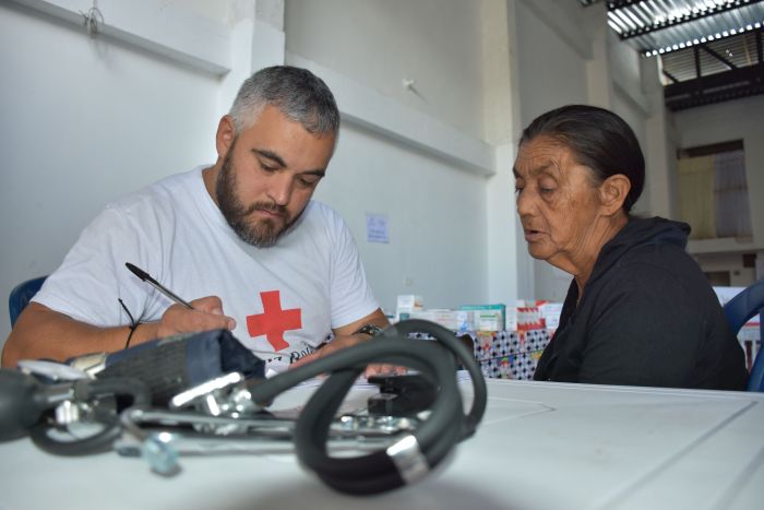 Rotkreuz-Hilfe in Kolumbien Hilfe für die Schwächsten an der Grenzregion von Venezuela nach Kolumbien