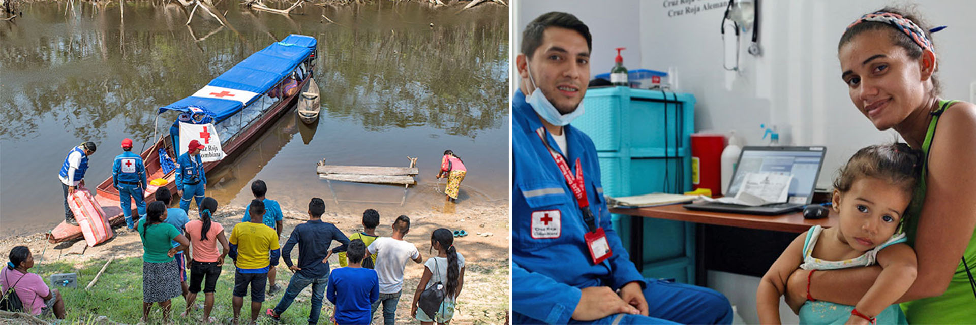 Rotkreuz-Hilfe für Geflüchtete aus Venezuela