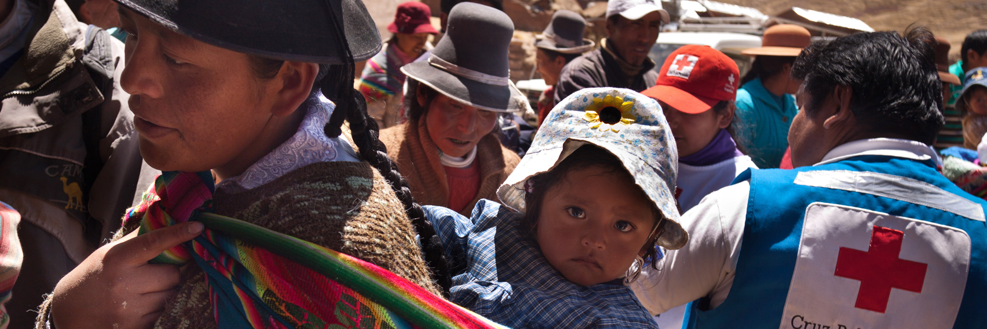 Spenden für Peru: Hilfsgüter für peruanische Mutter mit Kind
