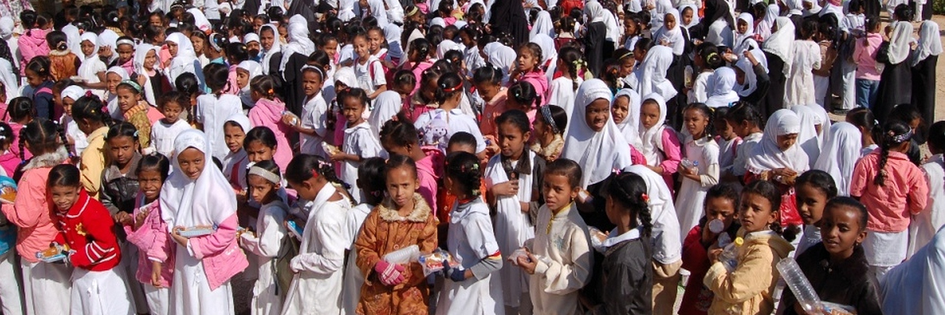 Schulkinder im Jemen