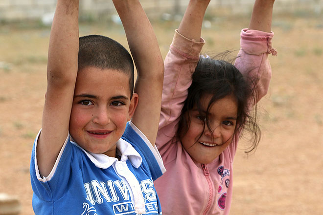 Kinder im Libanon