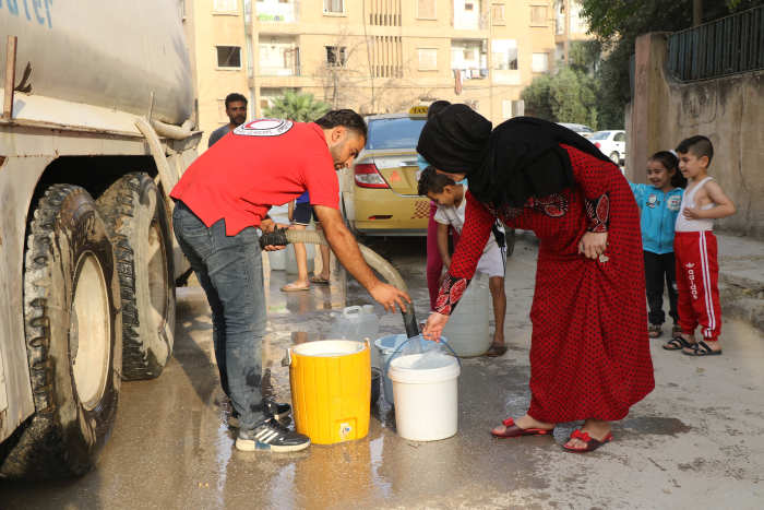 Syrien: Hilfe bei der Trinkwasserversorgung