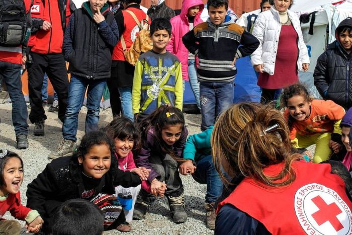 DRK unterstützt Flüchtlingshilfe in Griechenland