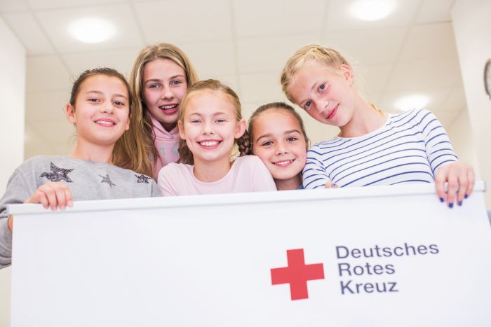 Deutsches Rotes Kreuz, Jugendarbeit, Kinder, Jugend, Logo