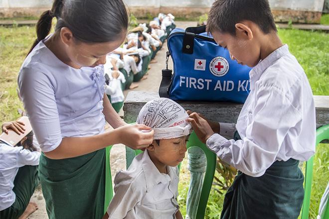Stiftungshilfe - Erste Hilfe Kurse für Kinder