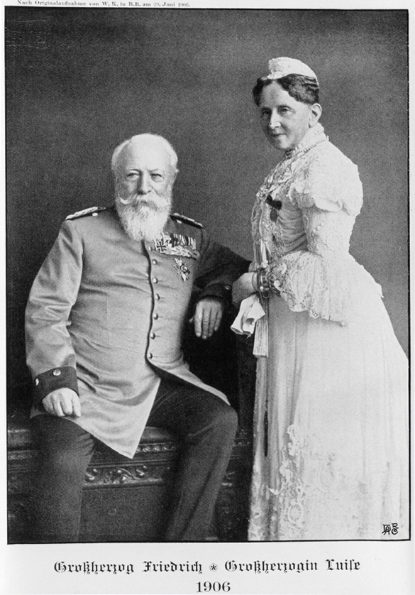 Großherzogin Luise und Großherzog Friedrich I. von Baden, 1906